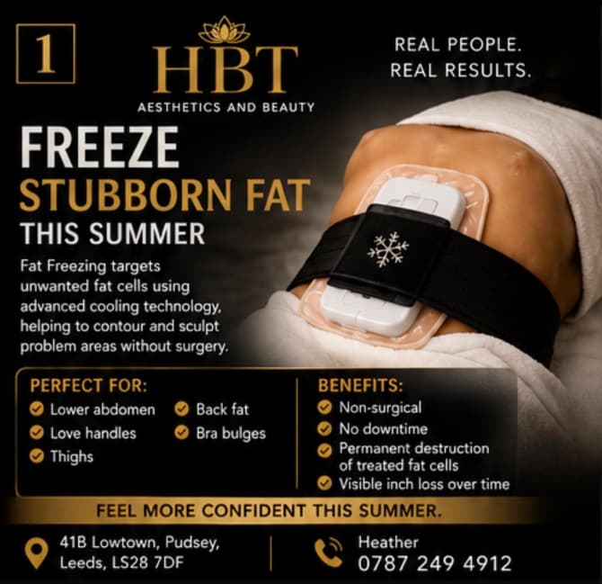 Fat Freezing body contouring treatment at HBT Aesthetics